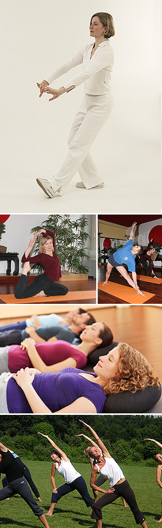 Yoga, Pilates, Qi Gong, Stress Management, Kurse mit Monika Rohrbach