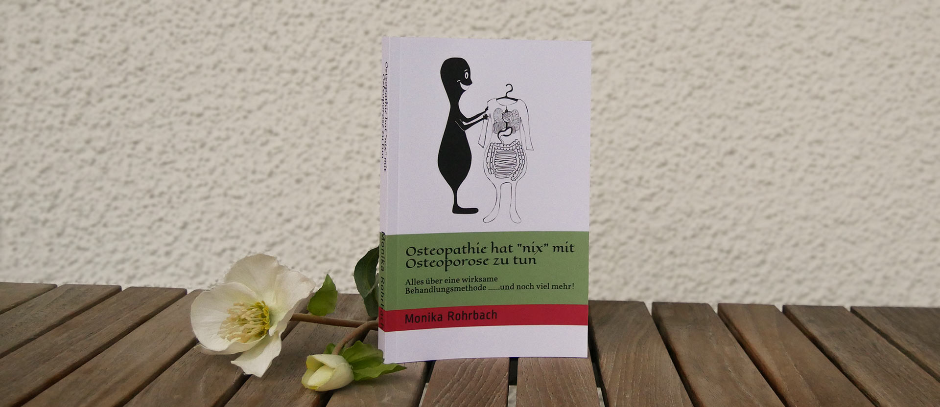Buch von Monika Rohrbach über Osteopathie